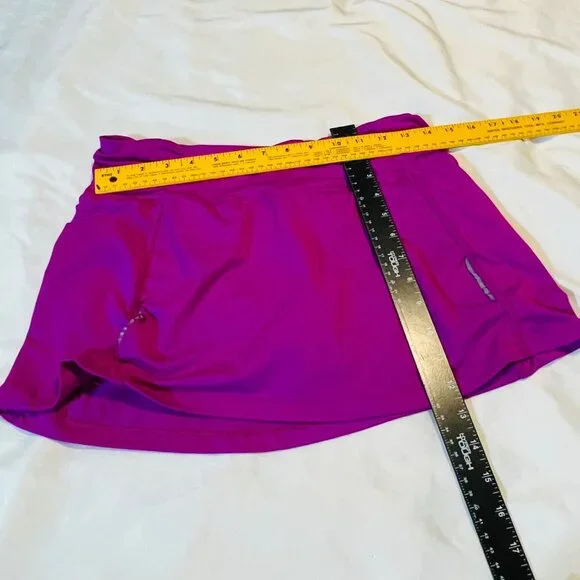 Hind Athletic Stretch Pink Purple Skort S/CH 4-6 Spandex Machine Washable - Picture 7 of 9